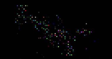 Emergent circles reveal Uzbekistan cultural abstract identity