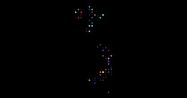 Digital Spheres Emerge Forming Hypnotic Vietnam Map Animation