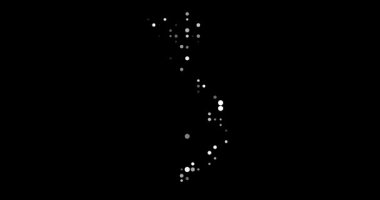 Emerging artistic circle patterns reveal Vietnam geography