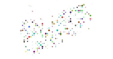 Future inspired generative circle abstraction of Yemen map