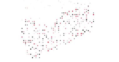 Dynamic circle motion builds Yemen conceptual abstract outline
