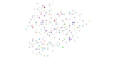 Hypnotic Orbs Converge Crafting Andorra's Abstract Map Silhouette