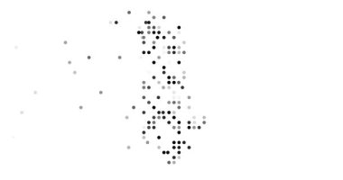 Post-Conceptual Circles Converge Crafting Abstract Albanian Map