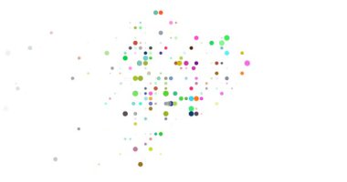 Modern Circle Animation Outlining Ecuador Nation