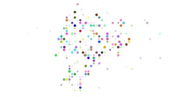 National Ecuador Shape Emerging From Circles