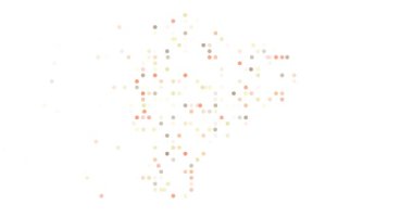 Post-Conceptual Circles Converge Crafting Abstract Ecuadorian Map