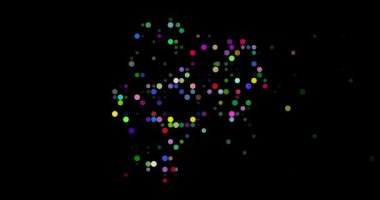 Generative Orbs Dance into Ecuadorian Silhouette Map Creation