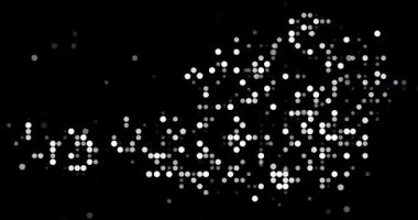 Digital Spheres Emerge Forming Hypnotic Austria Map Animation