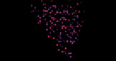 Digital Spheres Emerge Forming Hypnotic Bosnia and Herzegovina Map Animation