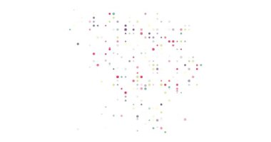 Ethereal Spheres Converge to Sculpt Bosnian Map Silhouette