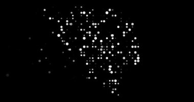 Generative Orbs Swarm to Sculpt Ethereal Bosnian Outline