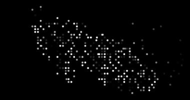 Minimalist Abstract Map of Aland Islands Circles