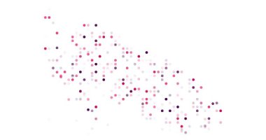 Digital Spheres Emerge Forming Hypnotic Aland Islands Map Animation