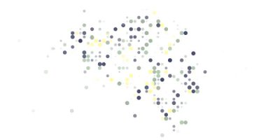 Post-Conceptual Circles Converge Crafting Abstract Belgian Map