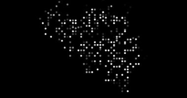 Generative Art Spheres Fly into Post-Conceptual Albanian Contour