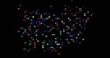 Motion Particles Fly into Ethereal Bulgaria Contour Formation