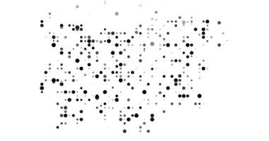 Motion Particles Fly into Ethereal Bulgaria Contour Formation