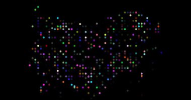 Digital Spheres Emerge Forming Hypnotic Bulgaria Map Animation