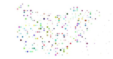 Post-Conceptual Circles Converge Crafting Abstract Bulgarian Map