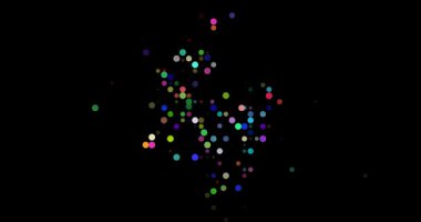 Colombia Generative Art Silhouette Emerging From Circles