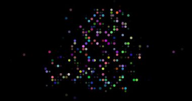 Belarus silhouette map in generative art