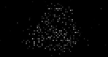 Generative circle formation creating Belarus map