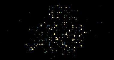 Generative circle formation creating Belarus map