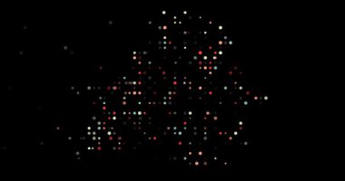 Belarus inspired generative circles forming country