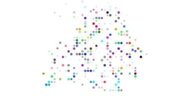 Creative modern Belarus circle map formation