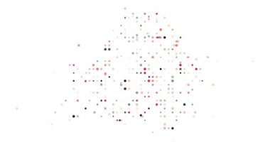 Creative modern Belarus circle map formation