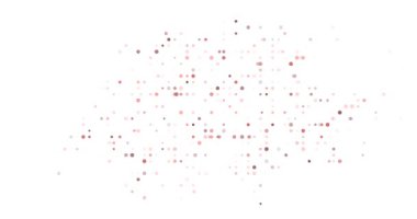 Switzerland creative dots map in generative style