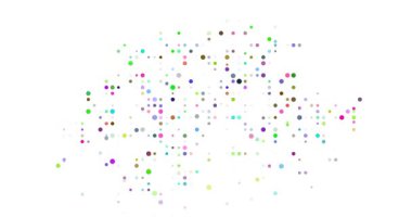 Dynamic Post-Conceptual Formation of Switzerland Map Using Flying Circles