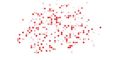 Dynamic Post-Conceptual Formation of Switzerland Map Using Flying Circles