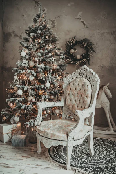 ヴィンテージのクリスマス休日の装飾 — ストック写真
