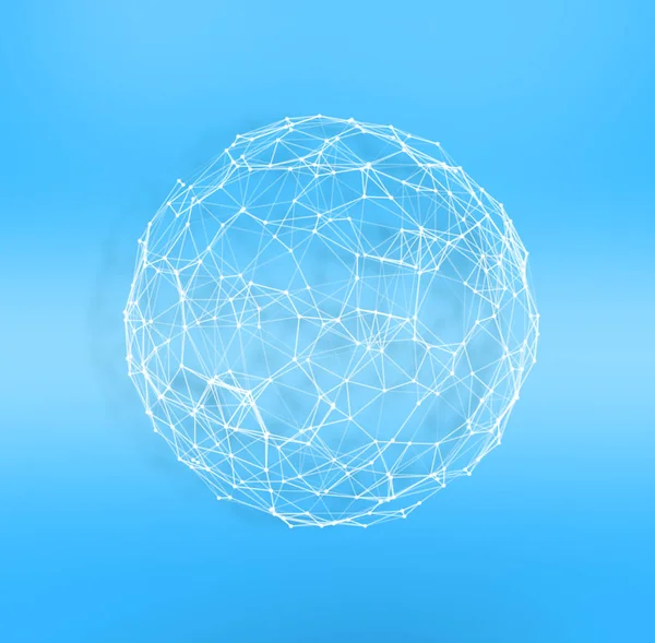 Internet globe. Concept of connection and network. — Stock Photo, Image