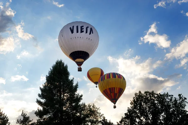 Bila Tserkva Ucrânia Agosto Vista Sobre Balões Está Sobre Parque — Fotografia de Stock