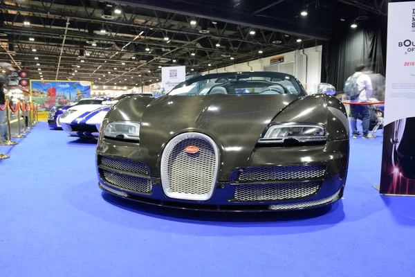 Dubai Uae November Bugatti Veyron Sportscar Boulevard Dreams Dubai Motor Royalty Free Stock Photos