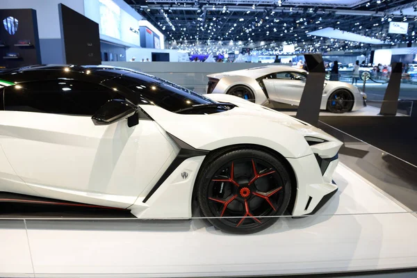 Dubai Emirati Arabi Uniti Novembre Auto Ipersportive Wmotors Fenyr Lykan — Foto Stock