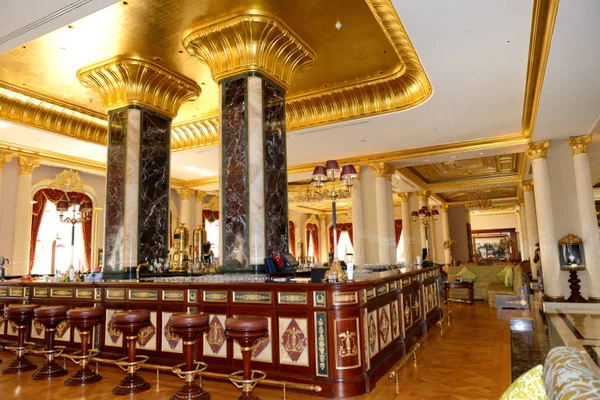 Antalya Turkey April Bar Mardan Palace Luxury Hotel Considered Europes — Stock Photo, Image