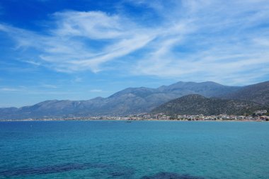 Girit adası kıyılarında görünümü, Yunanistan