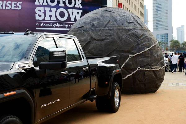 Dubai Uae Kasım Gmc Denali Kamyonu Dubai Motor Show 2019 — Stok fotoğraf