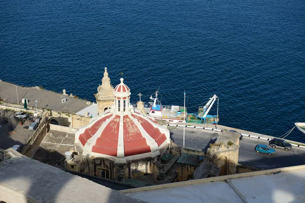 Вид Бирмингем Пристань Бирмингем Мальта — стоковое фото