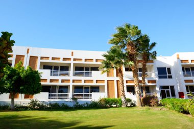Lüks otelin inşa ve dinlenme alanı, Sharm el Sheikh, Mısır