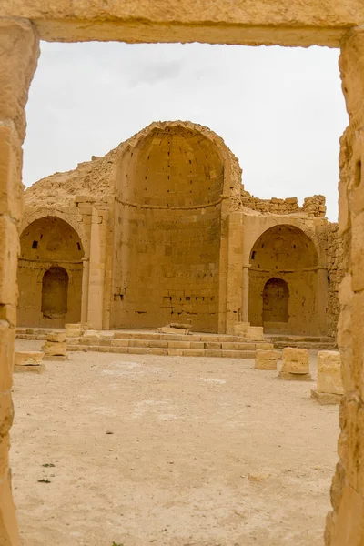 Patrimonio Humanidad Sitio Histórico Shivta Desierto Negev — Foto de Stock