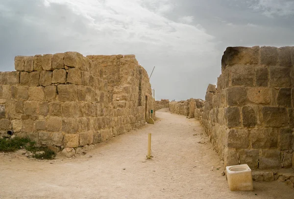 Historische Werelderfgoed Van Shivta Negev Woestijn — Stockfoto