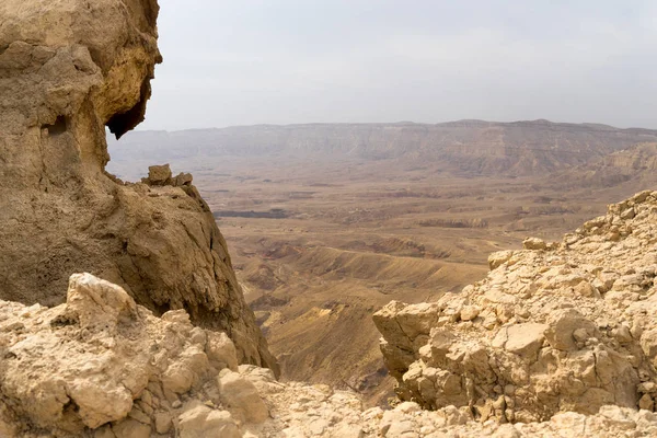 Piedra Desiertos Senderismo Para Salud Vista Montaña — Foto de Stock