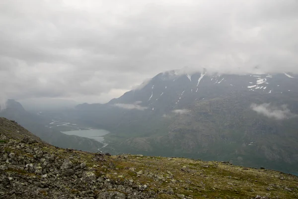 Voyage Été Europe Dans Les Montagnes Les Lacs Scandinavie — Photo