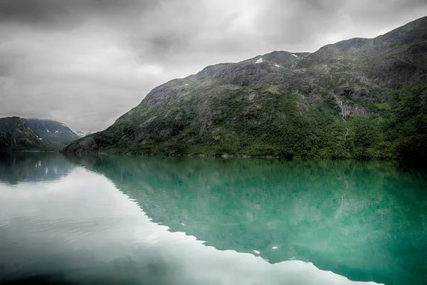 Norská Příroda Krajina Letní Turistika Výlet — Stock fotografie