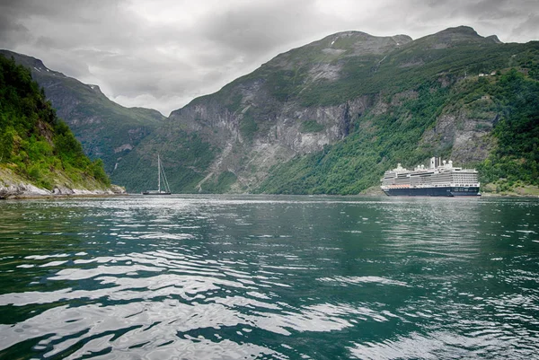 Travel Norway Fjord Nature Mountain Water — Stock Photo, Image