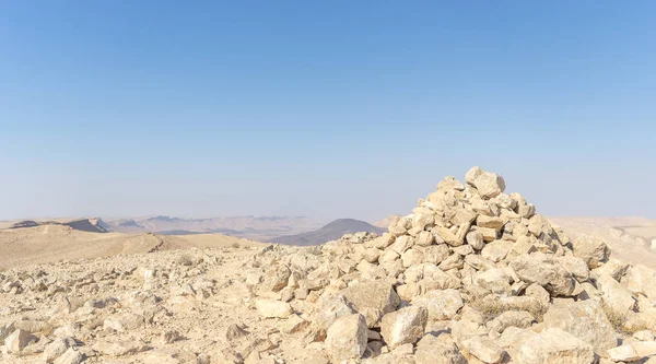 Viajar Israel Para Paisagem Deserto Férias — Fotografia de Stock